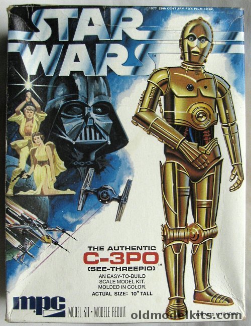 MPC Star Wars C-3PO, 1-1913 plastic model kit